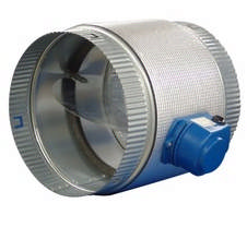 250mm 2.5Nm 24v Metal Motorised Damper