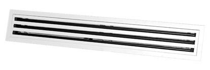 3 Slot Line Slot Diff Rem Core 25mm White 