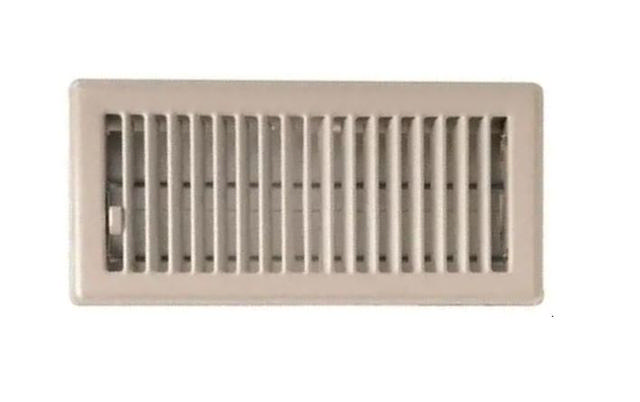 300.100 Floor Register Metal Beige 