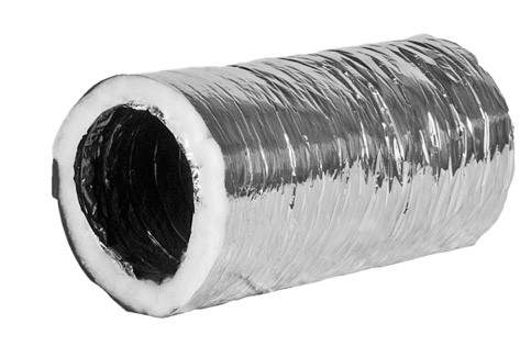 150mm Silverflex Duct R0.6 6m