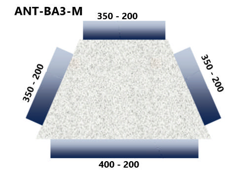 ANT Med x 3 Outlets Inlet-400/200