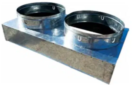 Return Plenum - 2x350mm 14