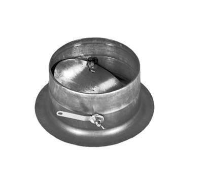 450mm Metal Bellmouth Spigot With Damper