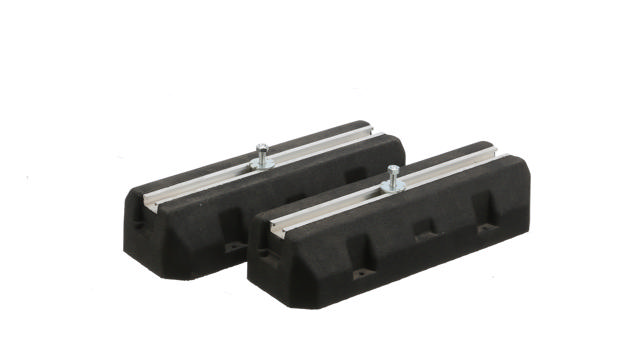 Big Rubber Foot 450mm Set Complete With Bolts
