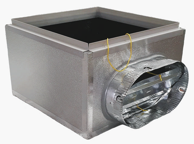 450.450-300 Oval Pop C/Box B/Fly Damper W/String