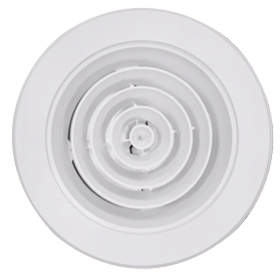 200mm Down Vent Diffuser Matte