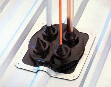 Aquaseal MultiSeal No 5 Black 5-40mm 4 Port