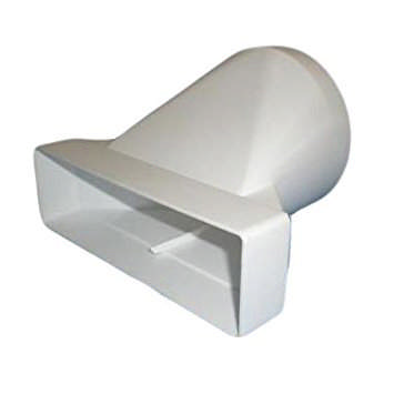 Round to Rectangular adaptor 150 (350x75)