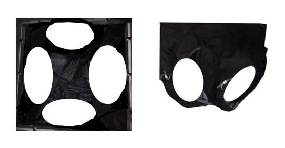 Dropper Chute 4 Way to Suit 550sq Dropper