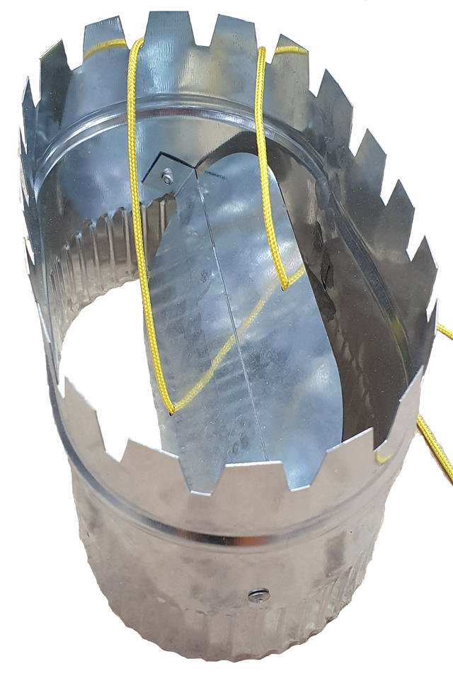 150mm Oval Metal S/C 85 mm . 182 mm 