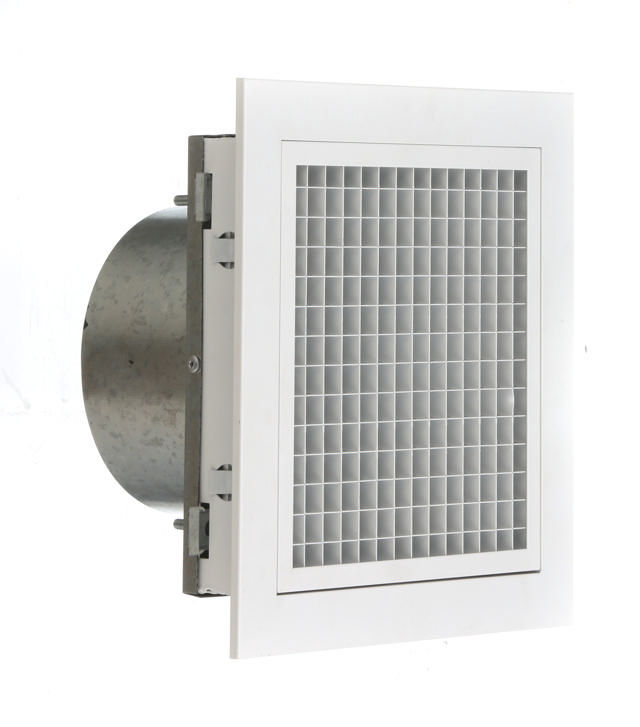 300.300.300 Egg Crate Neck Adaptor Square White