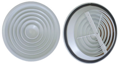 300Mm Metal Round Ceilng Diffusers W/Damper
