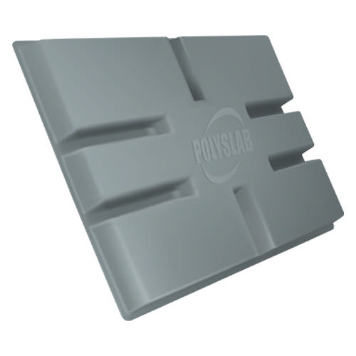  900.430.50 mm Polyslab AC Base Medium Grey 