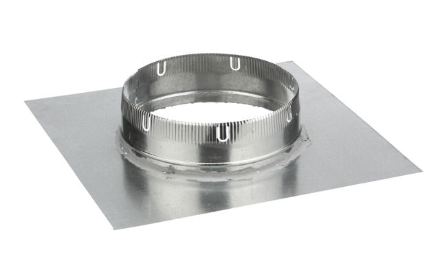 Return Air Plate 600.600 Galv 300mm S/collar