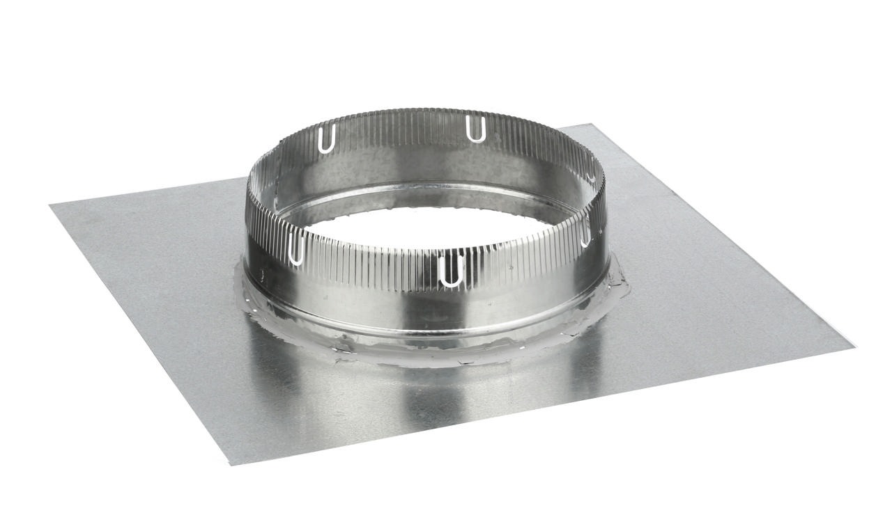Return Air Plate 600.600 Galv 350mm S/collar
