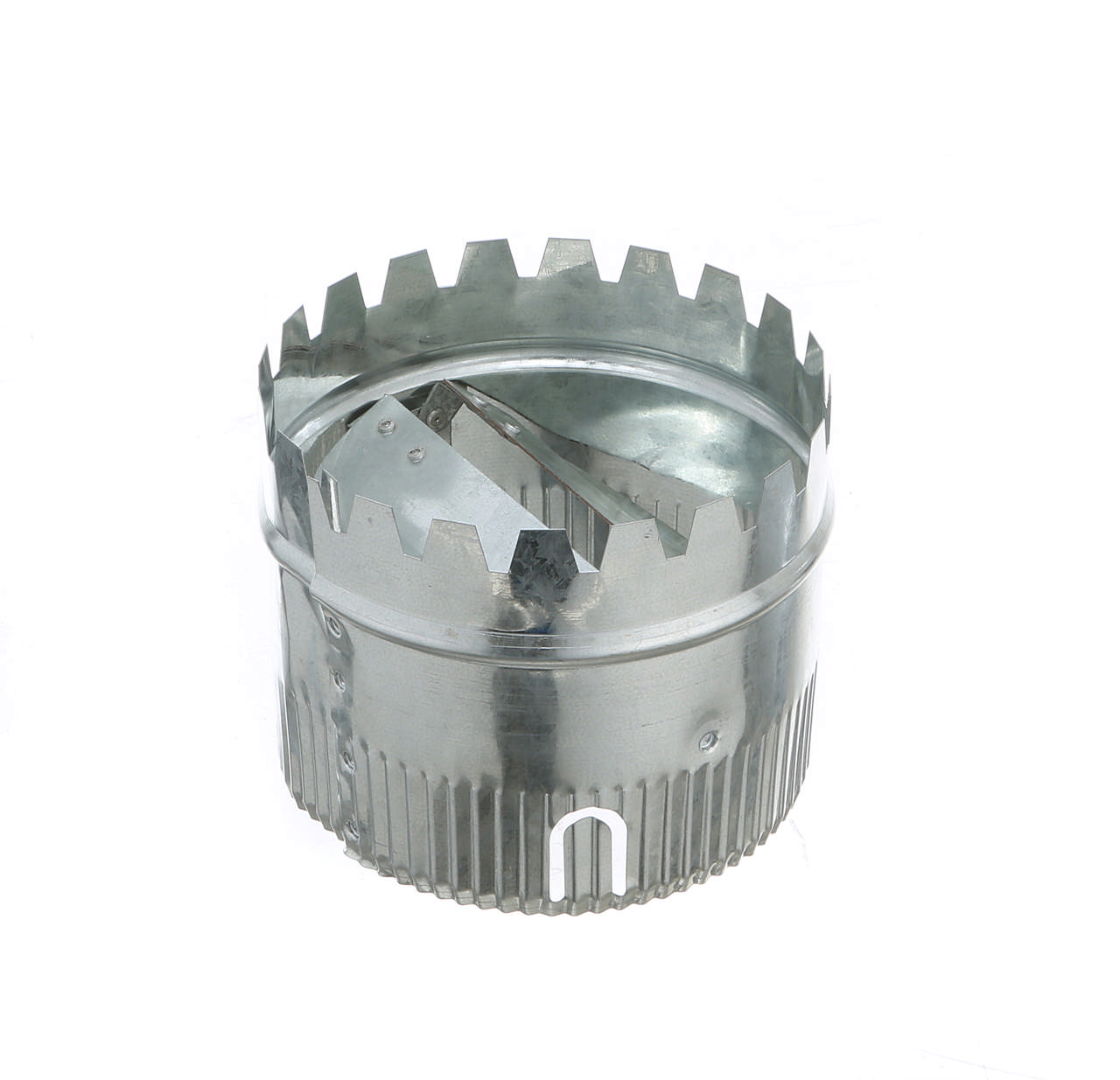 350mm Metal S/Collar With Butterfly Damper