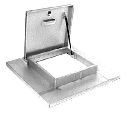 650.650 mm Manhole In Zinc Gas Strut & Pad Bolt