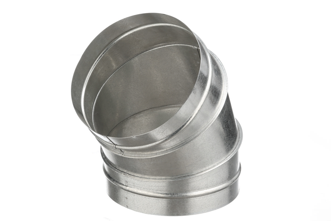 350mm Spiroduct Bend 45 Deg