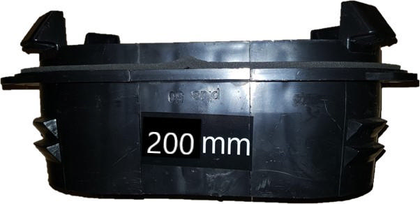 Clip-In Spigot For Ductboard 200 mm