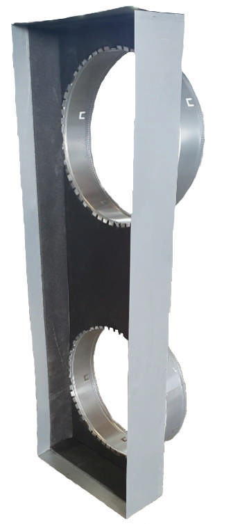 400.750 Return Air Box Unassembled 5mm Ins