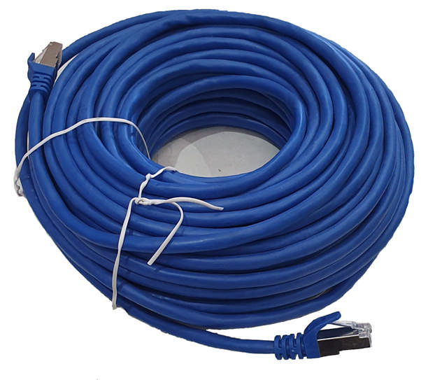 35Mt Cat 5E Screen Control Cable Blue Shield