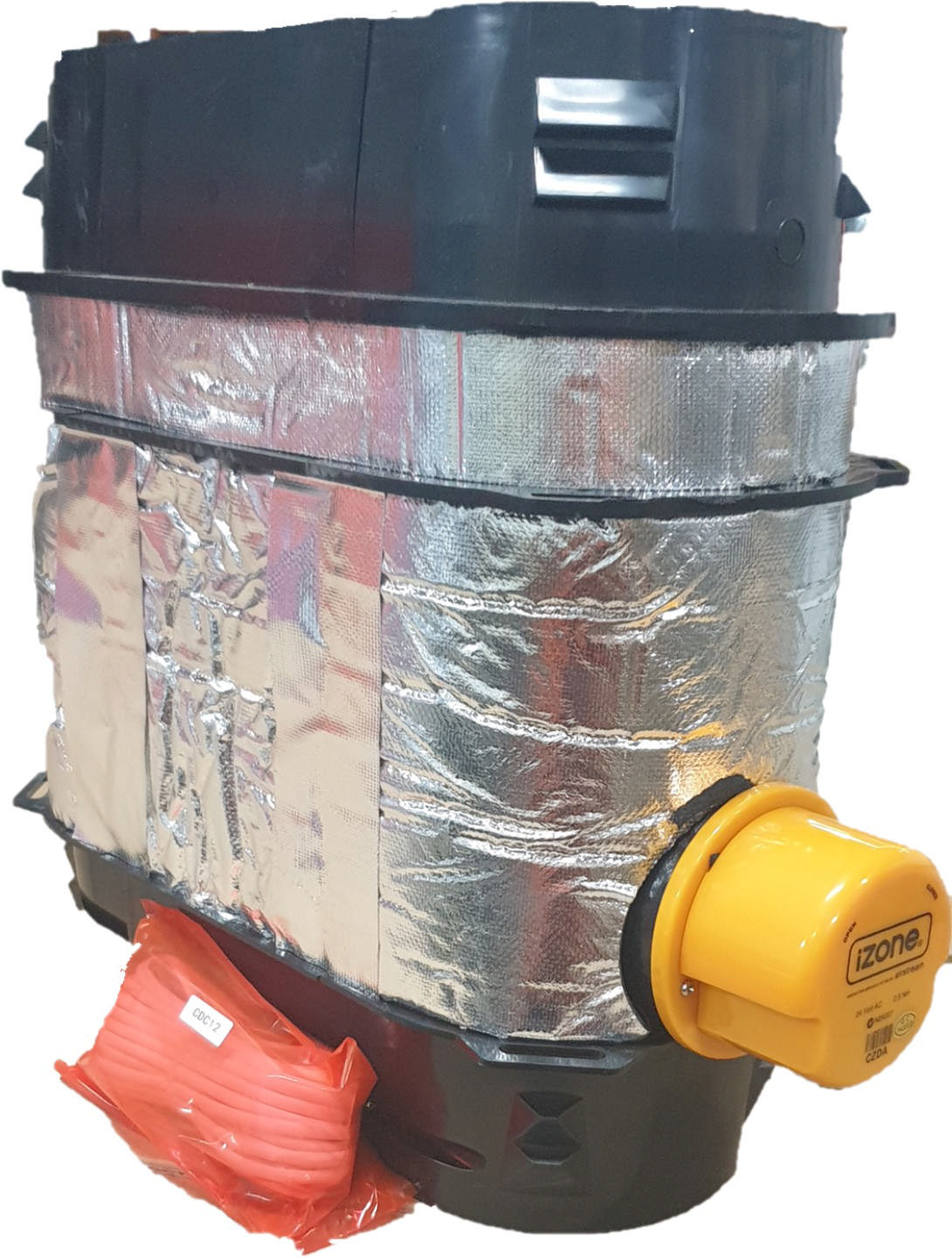 Zone In-Line Low Profile Damper Kit 300  mm