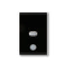 iLight Wireless Light Switch 1 Button Black